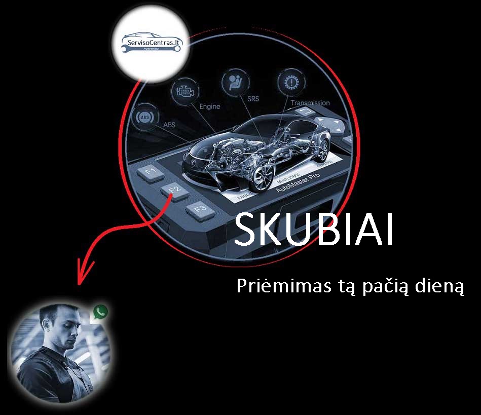 Subaru diagnostika kaune
